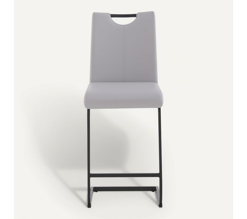 Tabouret de bar H 63 TALIA Gris