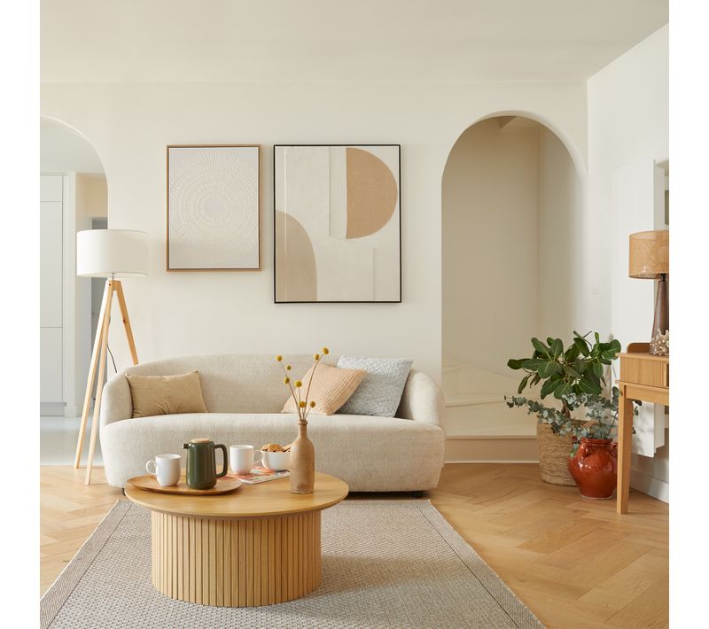 Table basse YALE Imitation chêne