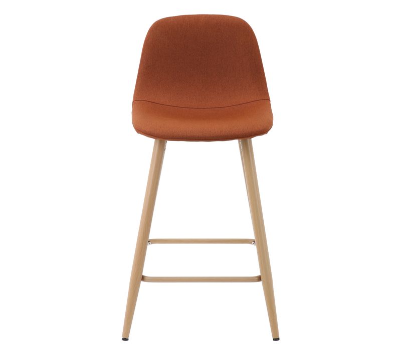 Tabouret de bar H. 63 LYNETTE Ocre