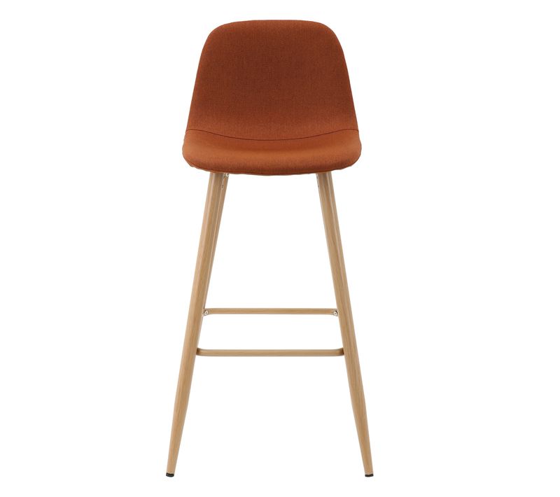 Tabouret de bar H. 74 LYNETTE Ocre