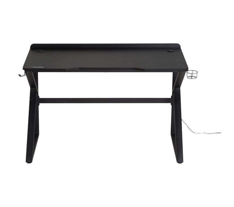 Bureau gamer avec LED BXGAMING Noir EZIO