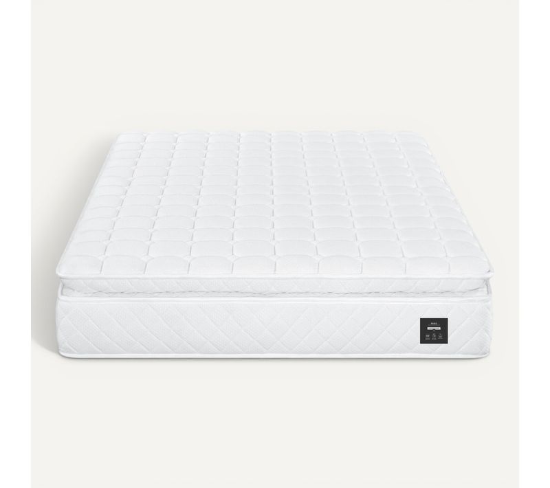 Matelas ressorts 140x190 cm avec 2 cm de mémoire de forme PERLE ép. 26 cm