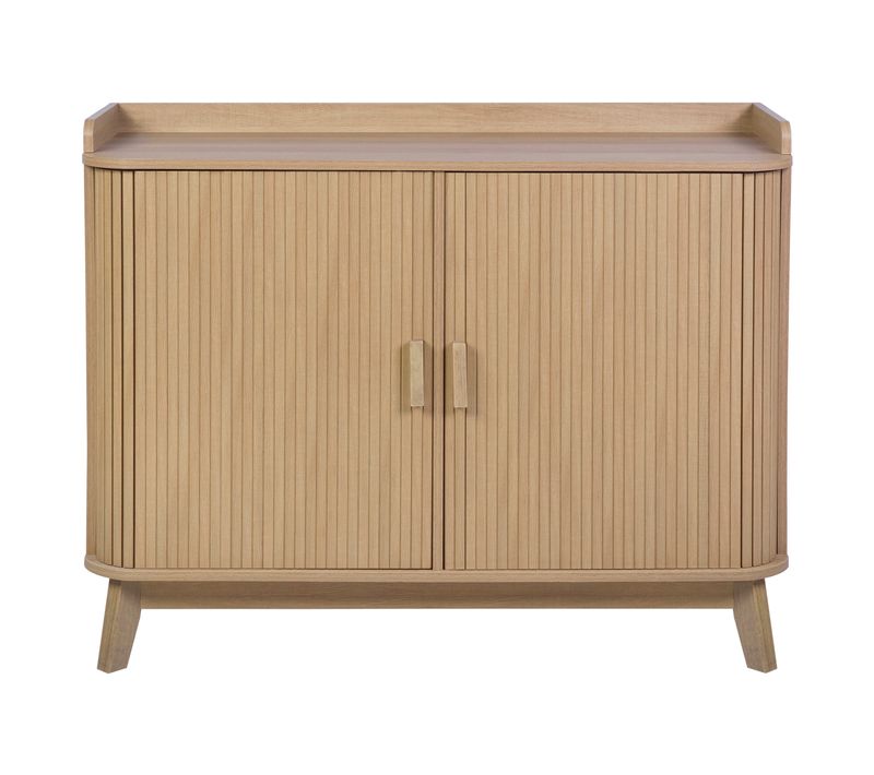 Rangement 2 portes coulis. OSAKA Imitation chêne