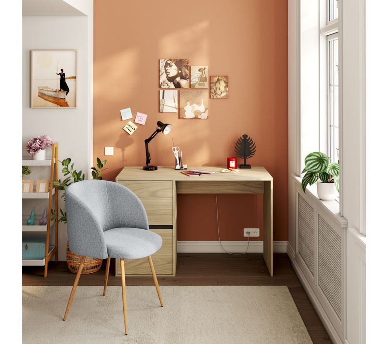 Fauteuil AUGUSTIN Gris clair