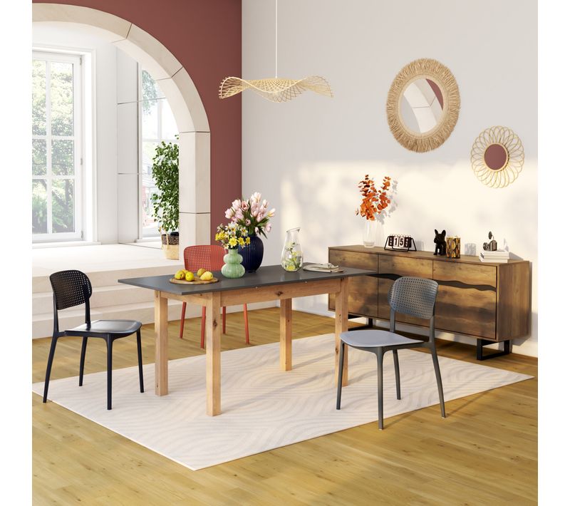 Chaise CLAUDINE Gris