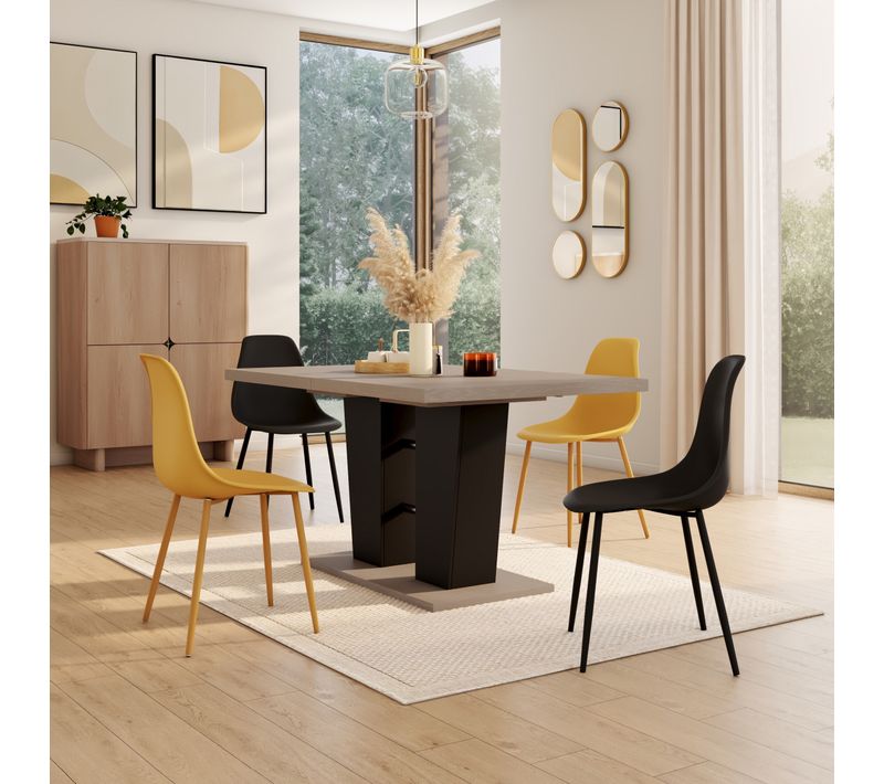 Chaise RAINA Moutarde