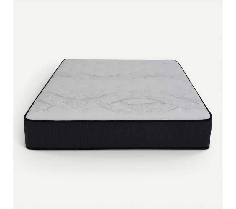 Matelas 180x200 cm ressorts avec 2 cm de mémoire de forme SENZA ép.25 cm