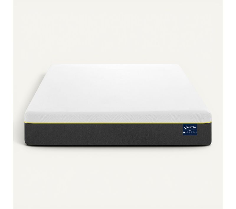 Matelas ressorts 160x200 cm ép. 30 cm avec 4 cm de mousse à mémoire de forme gel ZOEY