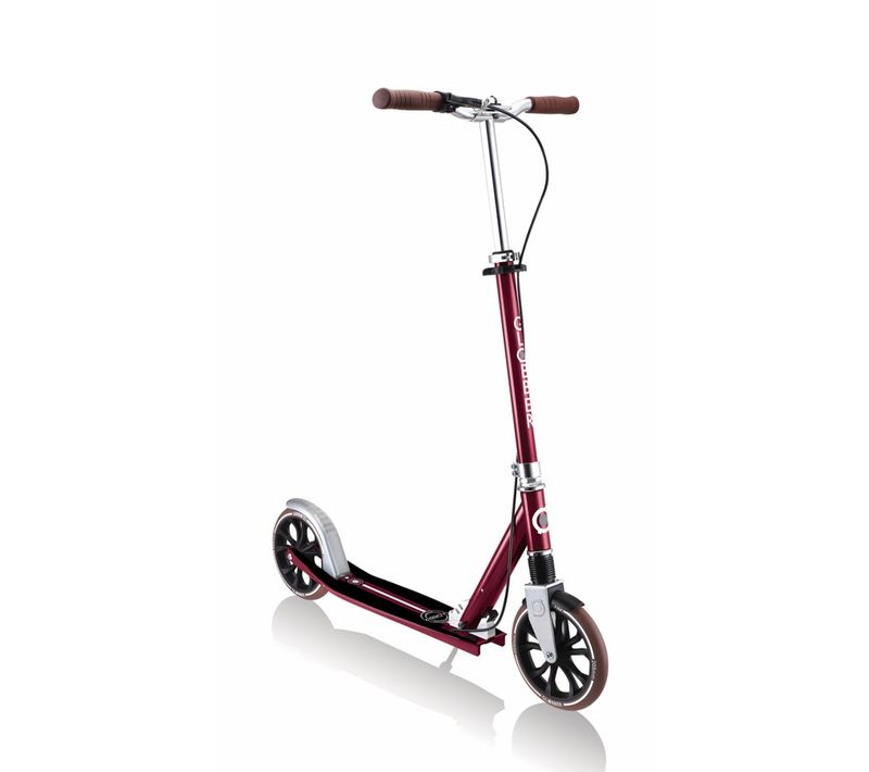 Trottinette Nl 205 Vintage Deluxe Millésime Rouge Foncé