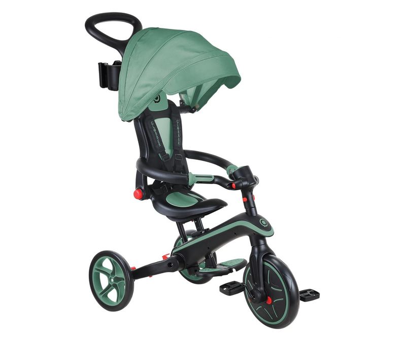 Tricycle Trike Explorer Foldable 4 En 1 Olive