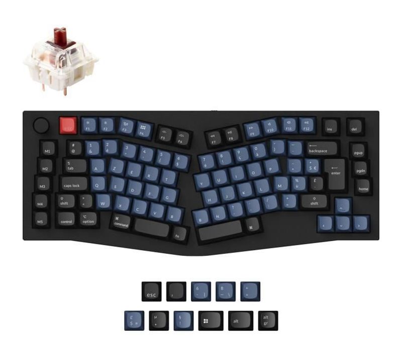 Clavier Mécanique Gamer - Switch Mécanique Brown - Keychron Q10 - Ansi - Rétroéclairage Rgb