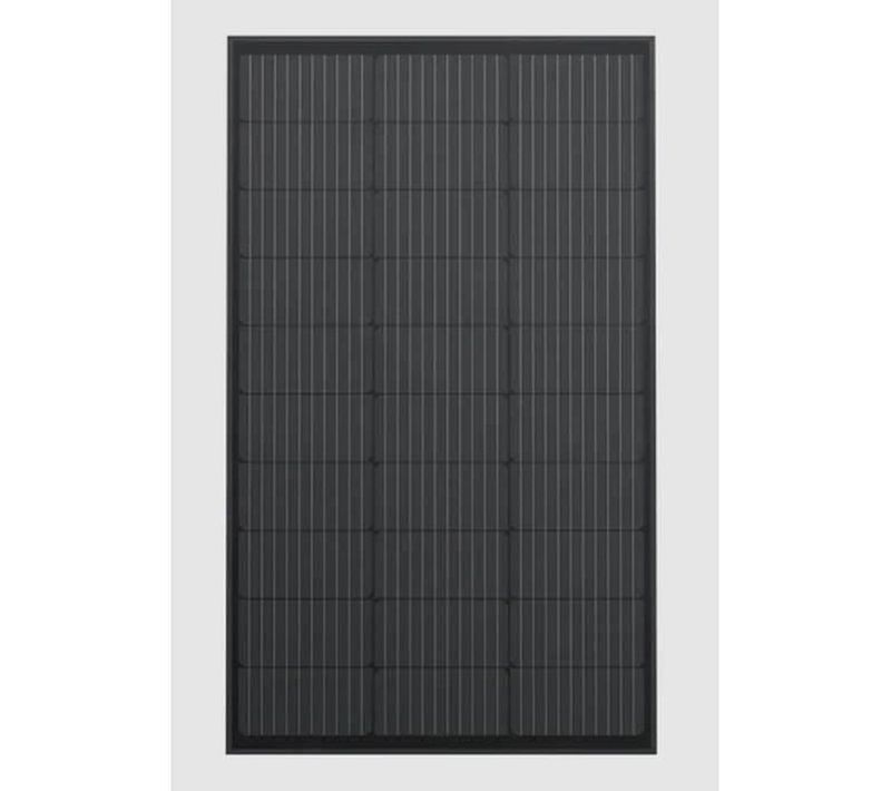 Lot De 2 Panneaux Solaires Rigides Monocristallins 100 W, Noirs, 23 %, Ip68