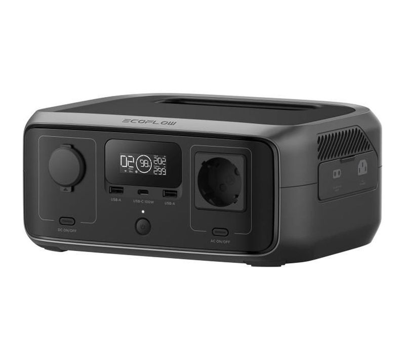Station électrique Portable Ups 245wh Lifepo4, 300w, Charge Rapide