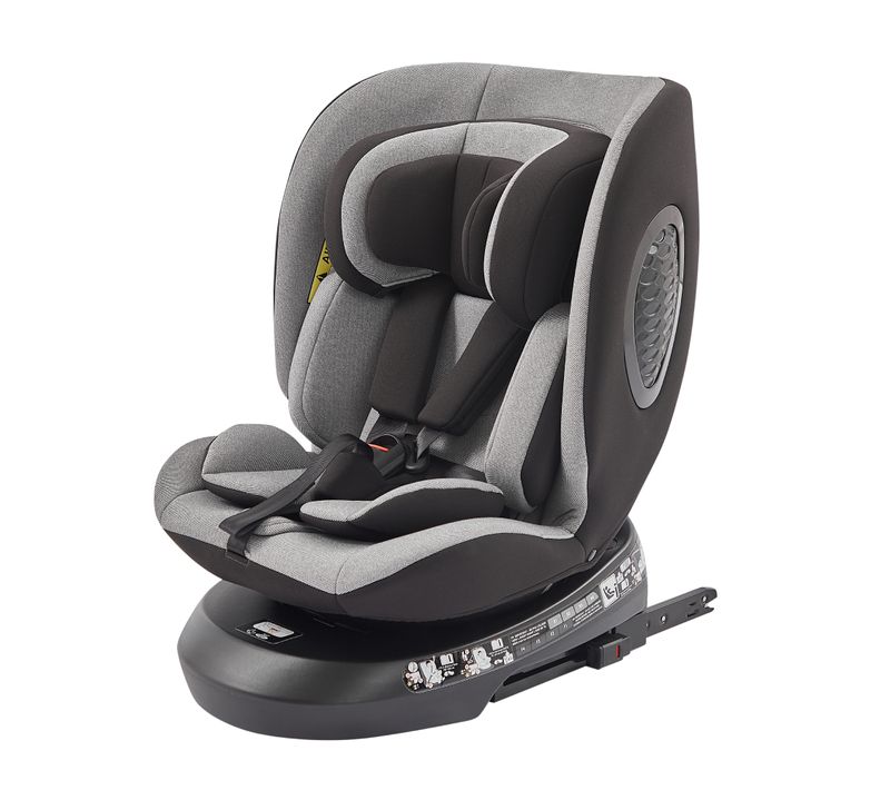 Siège Auto Bébé 0 à 36kg ISOFIX I-Size 40-150 cm, 360 Pivotant Reclinable pour Bébé et Enfant