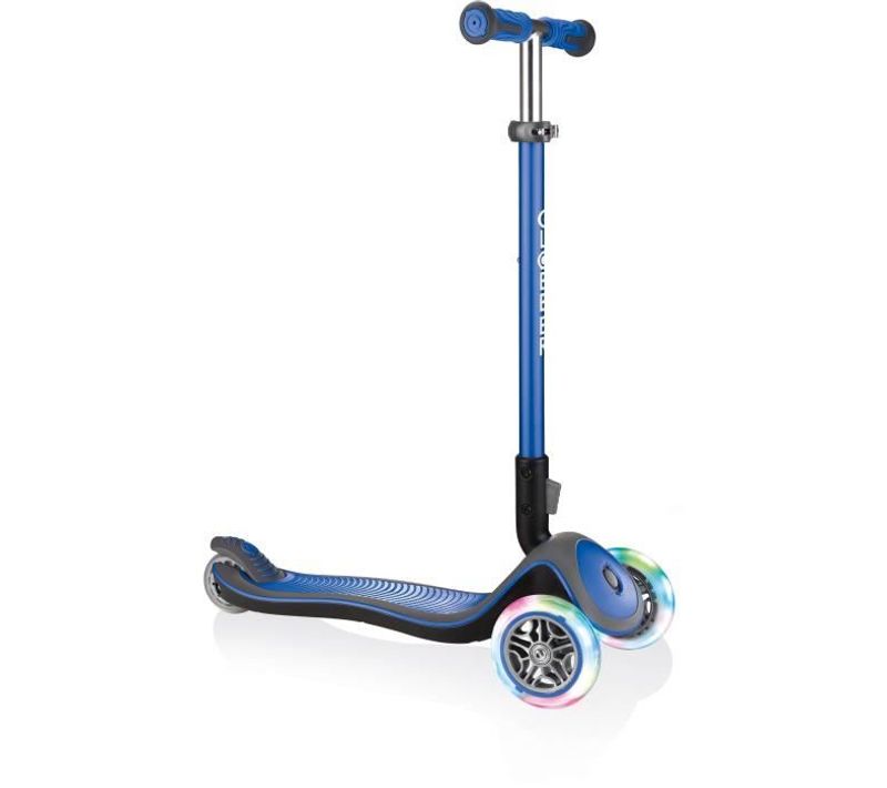 Trottinette Elite Deluxe Lights 3 Roues Bleu Marine