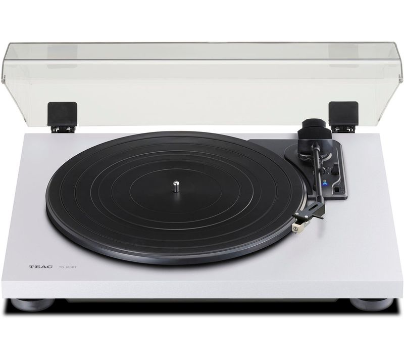 Platine Vinyle Tourne-Disque Noir, Blanc Tn-180bt-a3