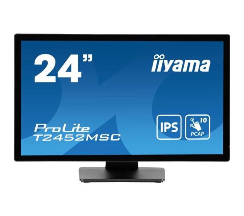 23,8' Tactile PCap, Dalle Ips, 10 Points, 1920x1080, Haut-parleurs, 1xhdmi, 1xdisplayport, 360cd/m²,