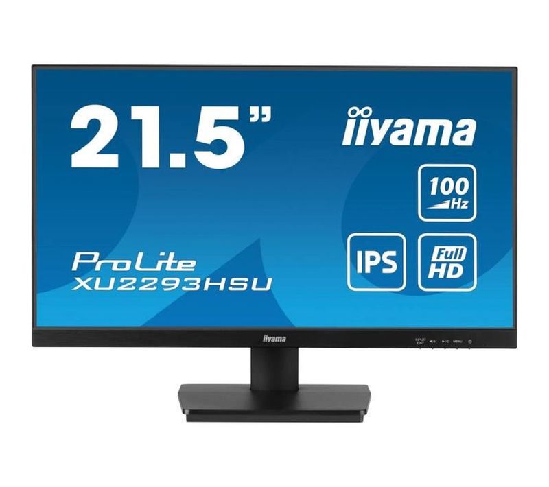 Écran 21,5" Full HD Ips 100 Hz 1 Ms HDMI/dp Avec USB Hub