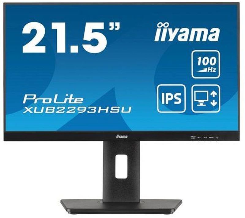 Prolite Xub2293hsu 21,5" Ips Full HD 100 Hz – Hub USB, Haut‐parleurs, Réglable