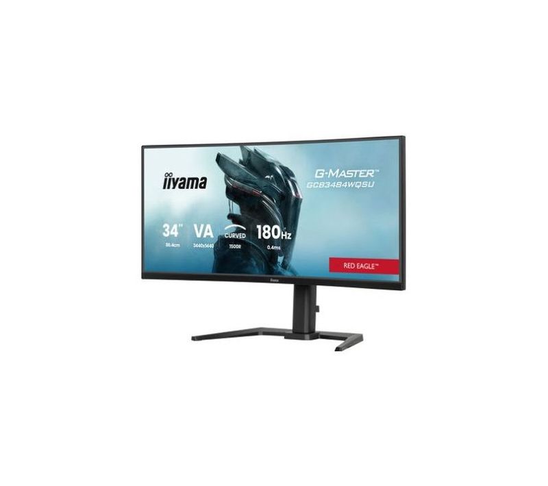 G-master Red Eagle 34" Uwqhd Incurvé – 180 Hz, 0,4 Ms, USB-c 65w