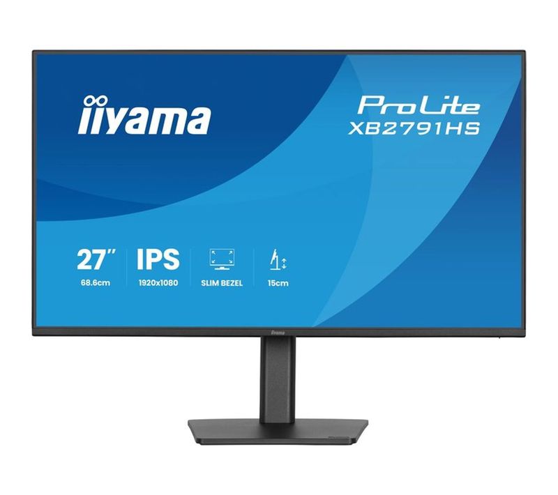 écran Iiyama Prolite Xb2791hs-b1 27 Ips Full HD 120 Hz 1 Ms Vesa