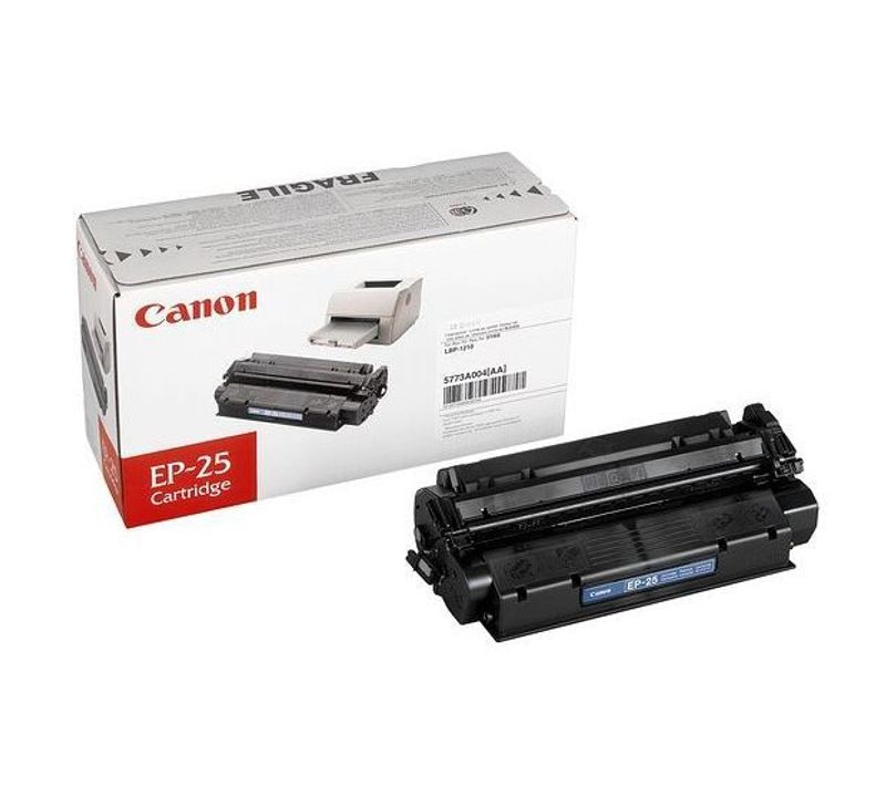 Pack De 1 Cartouche De Toner - Ep-25 - Noir - Capacité Standard 2500 Pages