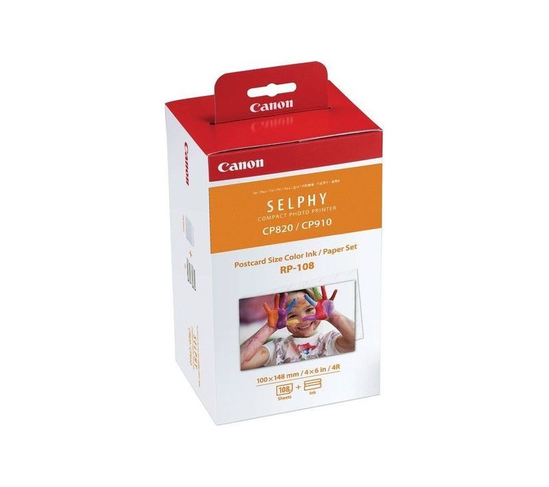 Pack Papier + Cartouche Canon Rp 108 In
