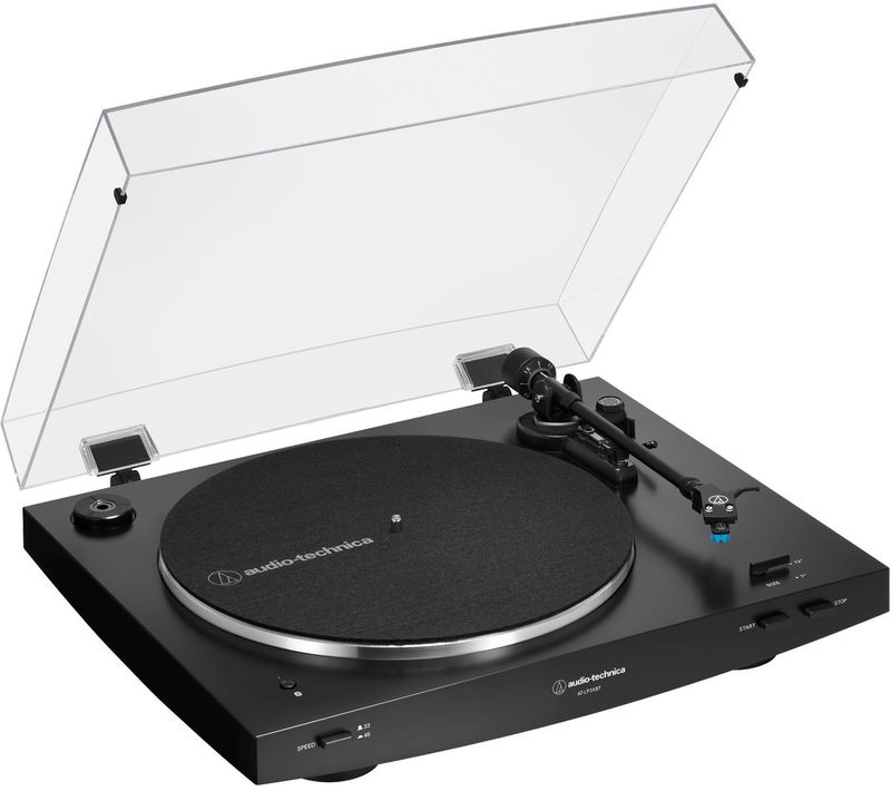 Platine Vinyle Tourne-Disque Noir At-lp3xbtbk