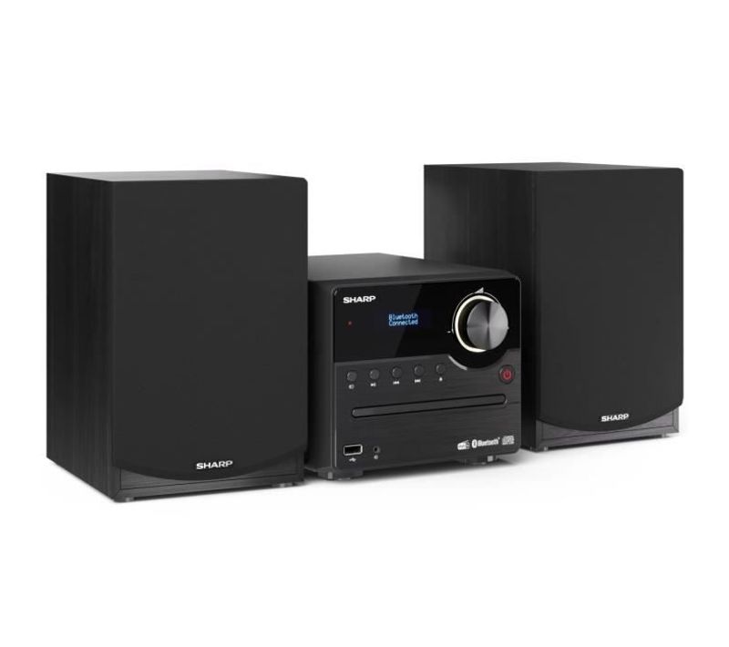 Chaîne Hifi Sharp Xl-b517d - 45w - Noir