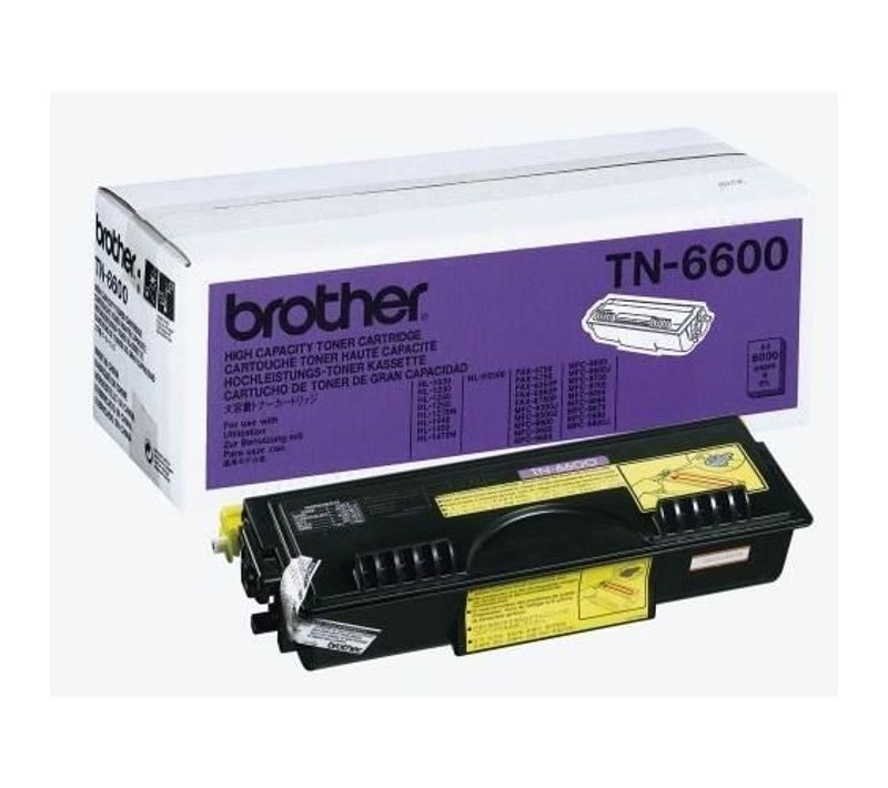 Toner Tn6600 - Noir - 6 000 Pages