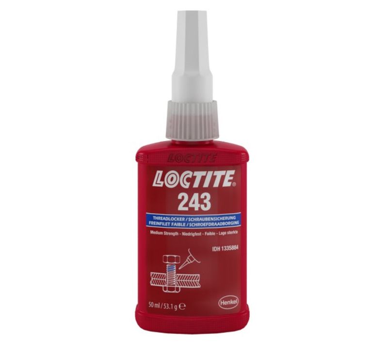 Frein Filet Moyen 243 Flacon 50ml - Loctite - 1335884