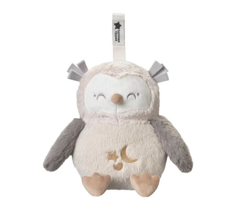 Peluche Veilleuse De Luxe Avec Crysensor, 6 Sons Apaisants, USB, Lavable En Machine,