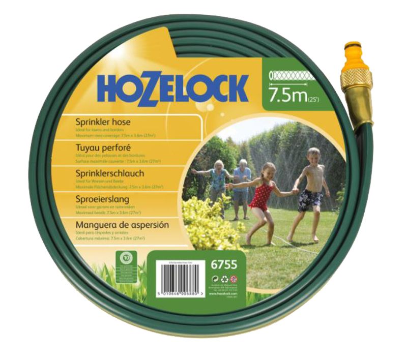 Tuyau D'arrosage Plat Perforé 7,5m - Hozelock - 6755p0000