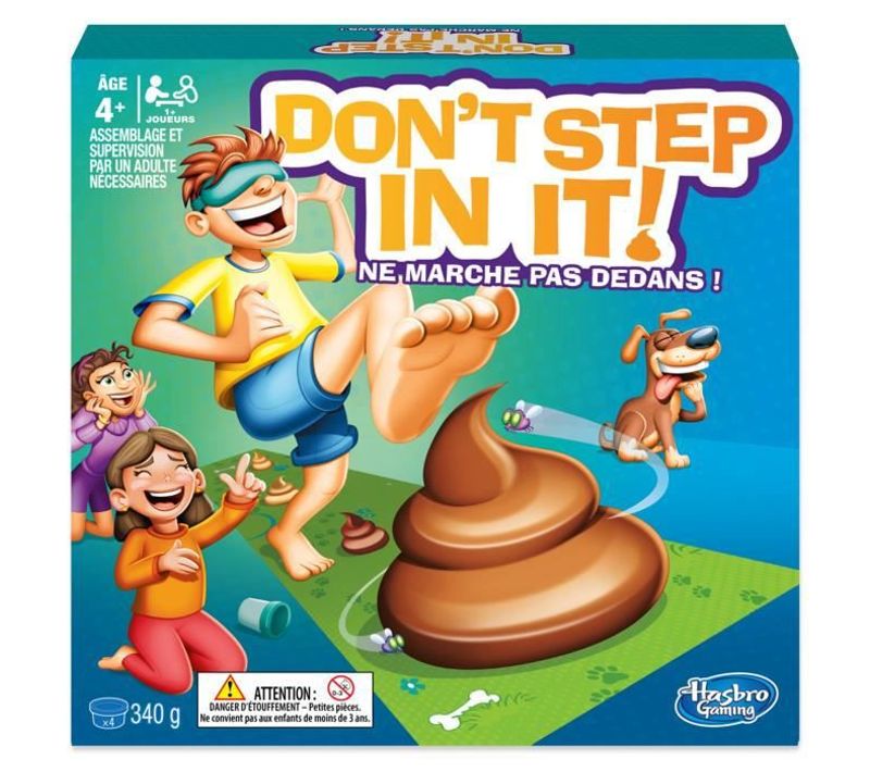 Jeu De Société - Don't Step In It ! Ne Marche Pas Dedans