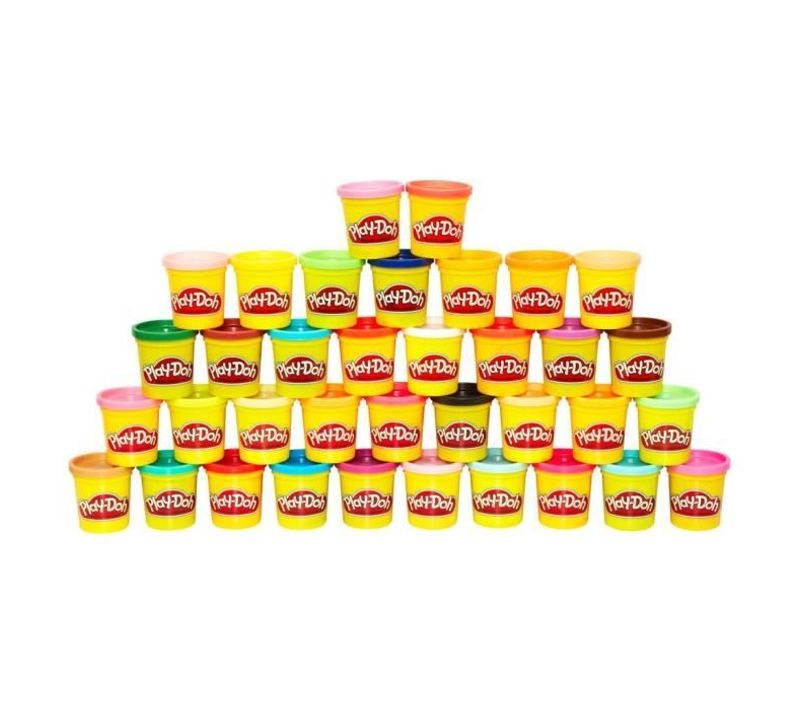 Play-doh Coffret De 36 Pots De 84 G De Pâte à Modeler, Couleurs Multiples, Des 24 Mois