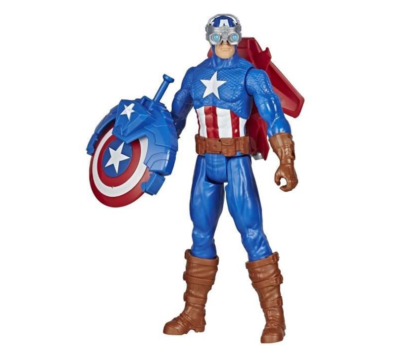 Marvel Avengers – Figurine Captain America Titan Hero Blast Gear 30 Cm