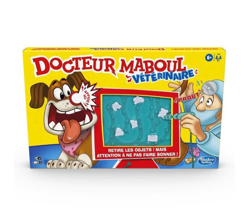 Jeu De Société Docteur Maboul Vétérinaire Jeu De Societe Pour Enfants Jeu Éducatif