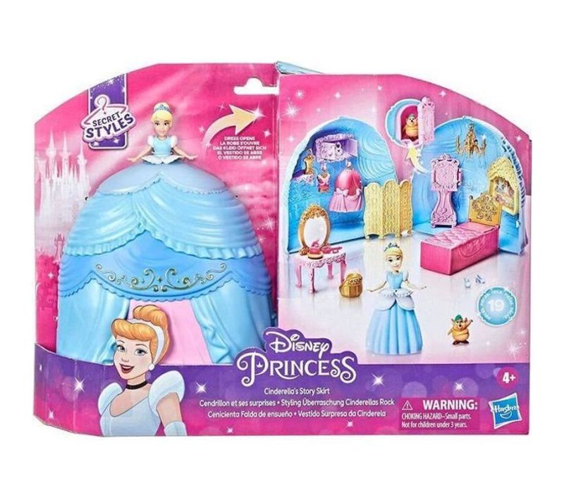 Disney Princesses - Secret Styles - Cendrillon Et Ses Surprises - Coffret Avec Poupée