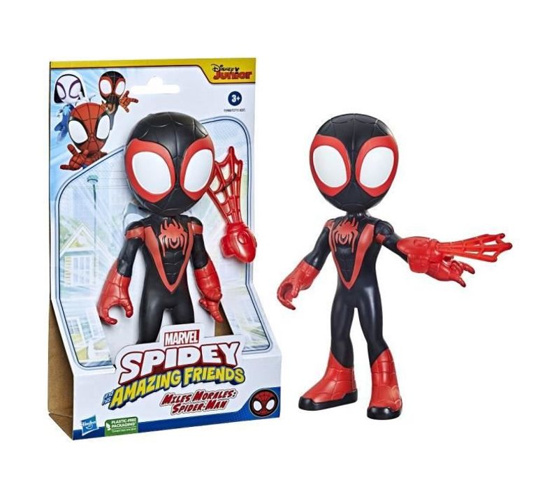 Spidey And His Amazing Friends - Figurine Miles Morales : Spider-man Format Géant