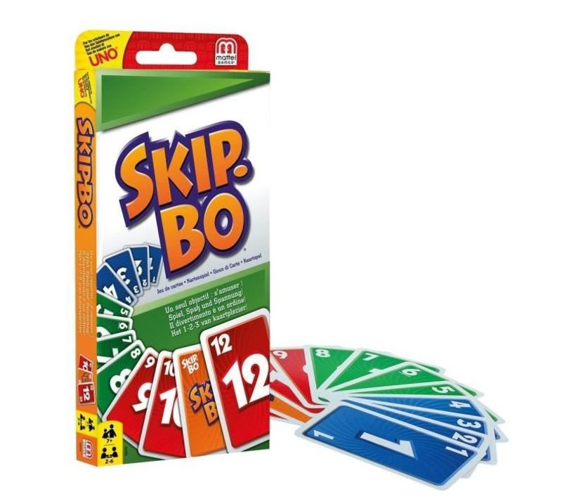 Skip-bo Jeu De Cartes 2 A 6 Joueurs 7 Ans Et +
