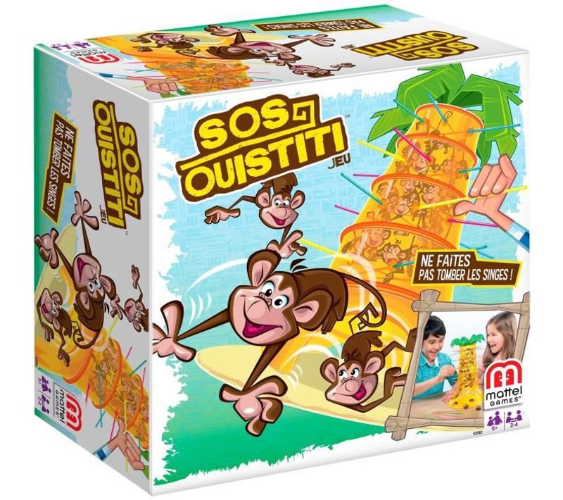 Jeu De Société Sos Ouistiti Jeu D'adresse Enfant 5 Ans Et +
