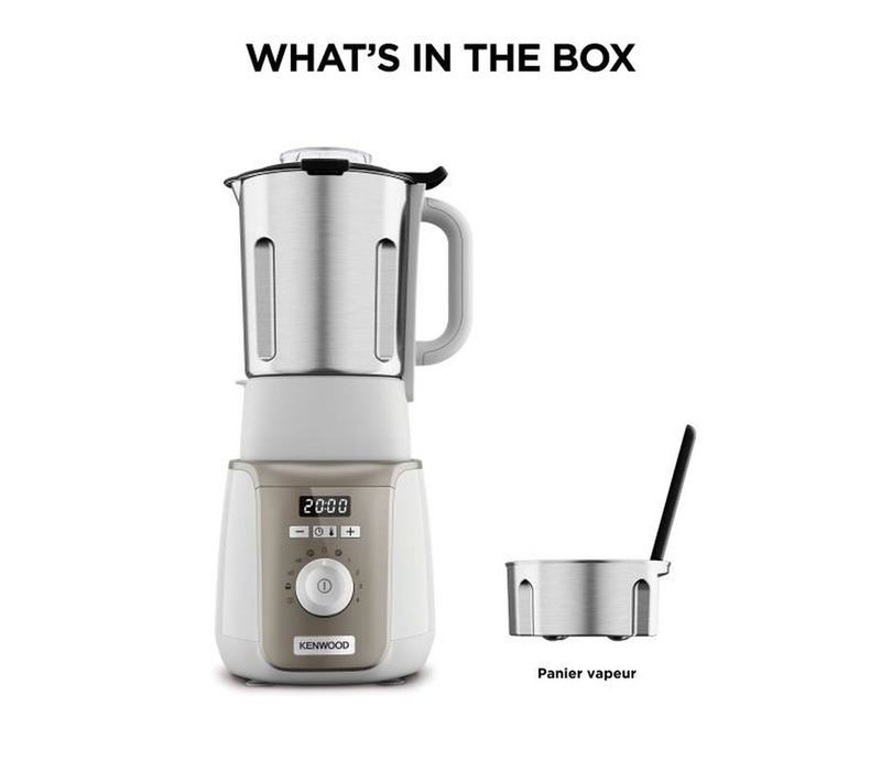 Soupeasy+ Blender Chauffant 1,75 L 1000 W Blanc/champagne