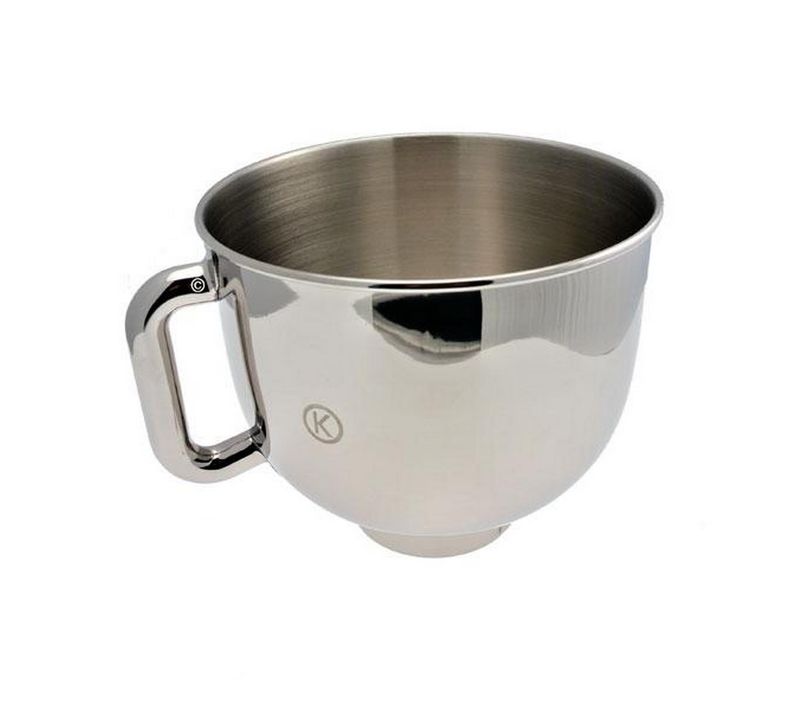 X3600 Bol Inox 5l Avec Poignée Pour Robots Kmix Robot Ménager Kw710652 Kenwood