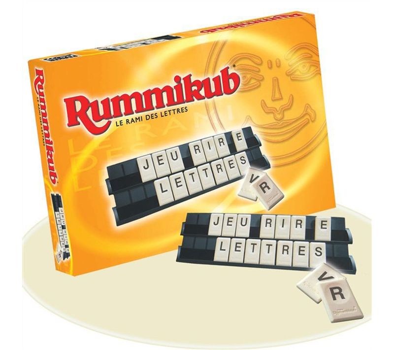 Rummikub Lettres - Jeu De Société De Réflexion - Jeu Éducatif