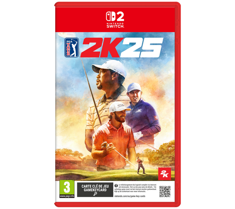 Pga Tour 2k25 – Simulation De Golf Pour Nintendo Switch 2, Cartouche
