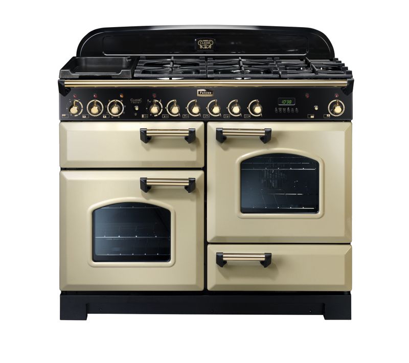 Piano de cuisson FALCON CDL110DFCR/B Mixte 110 crème