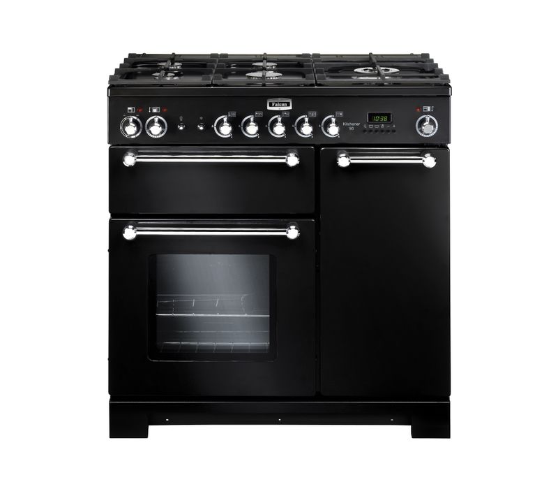 Piano de cuisson FALCON KCH90DFBLCEU MIxte 90 noir