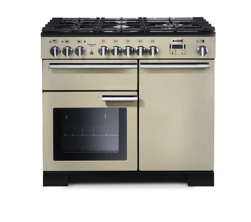 Piano de cuisson FALCON PDL100DFCR/C Mixte 100 crème