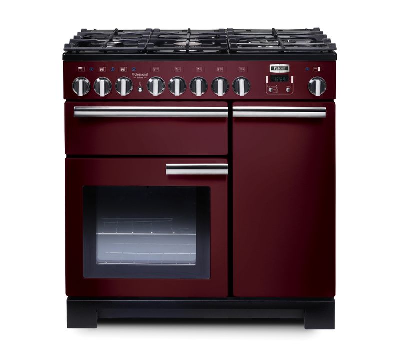 Piano de cuisson FALCON PDL90DFCY/C Mixte 90 rouge