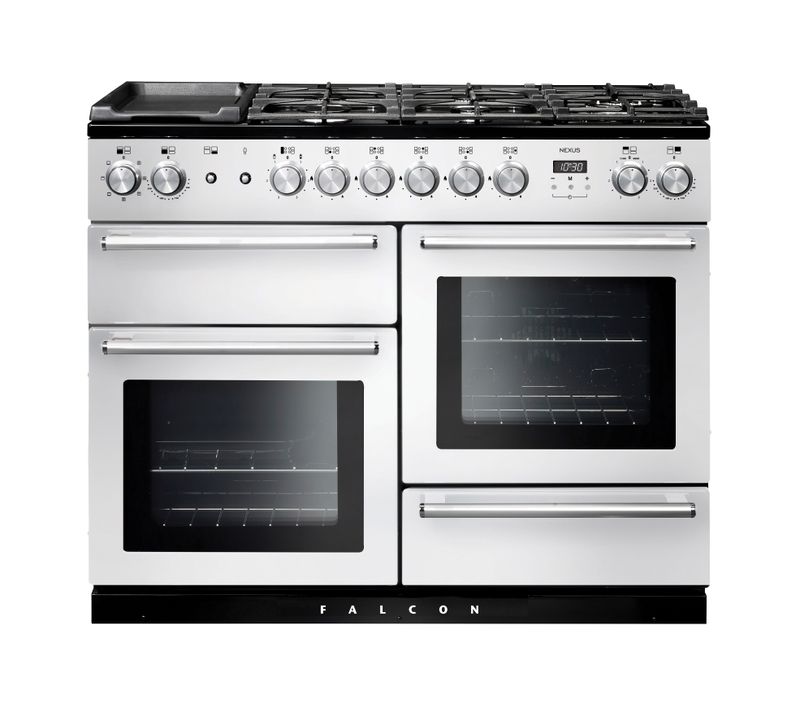 Piano de cuisson FALCON NEX110DFWH/C Mixte 110 blanc